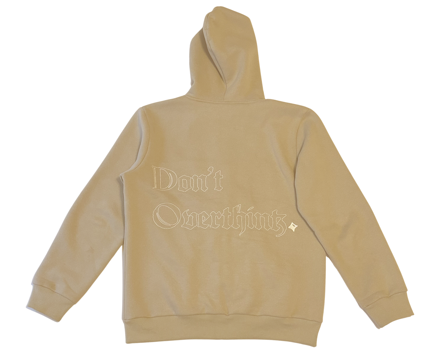 Overthinker Zip Up - Beige