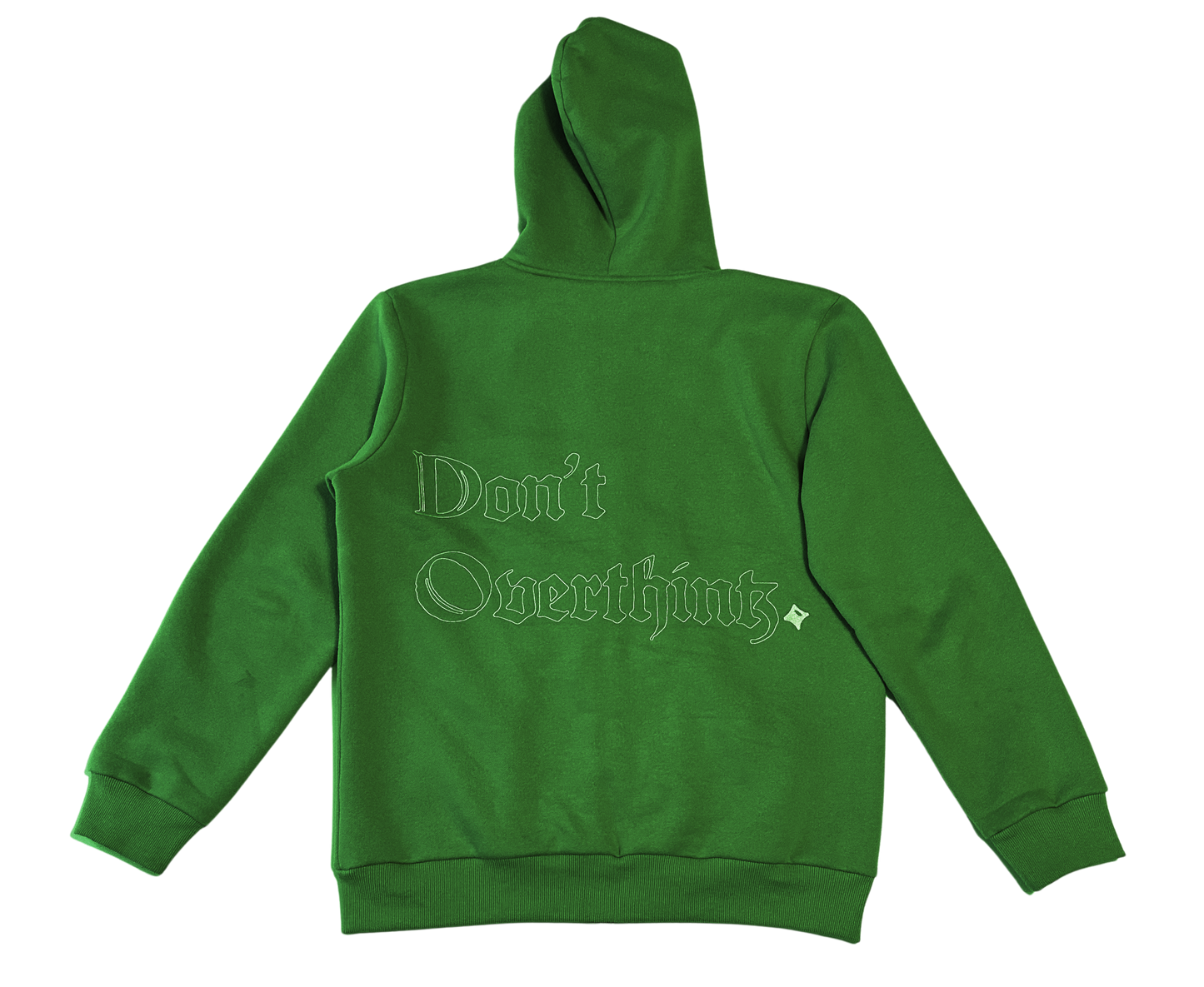 Overthinker Zip Up - Green